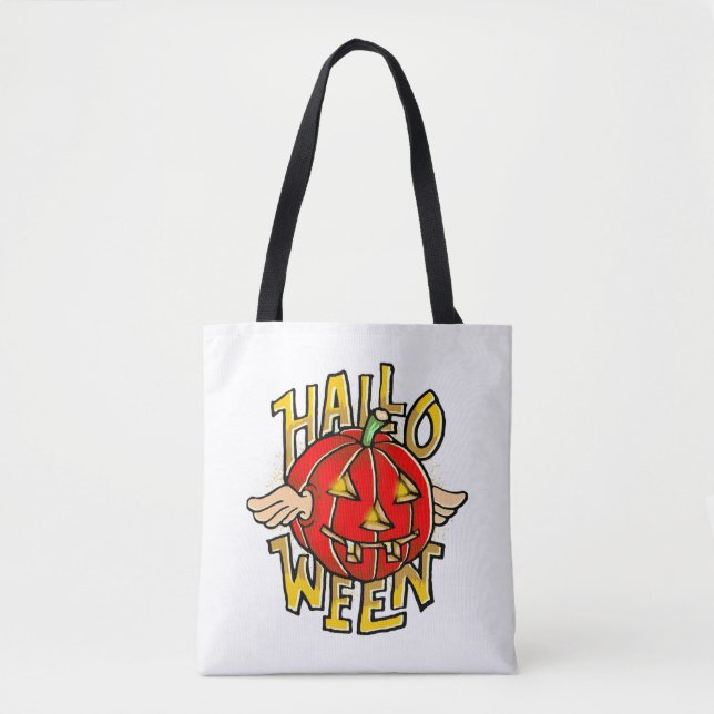 halloween day           tote bag (Front)