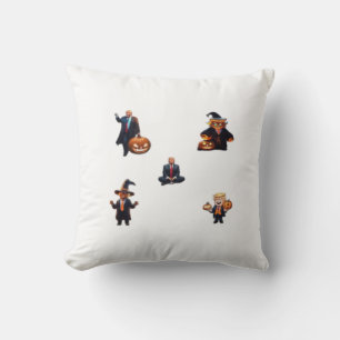 Halloween Day - Trumpkin Classic Throw Pillow