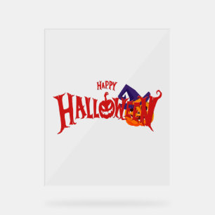 halloween Days Acrylic Sign