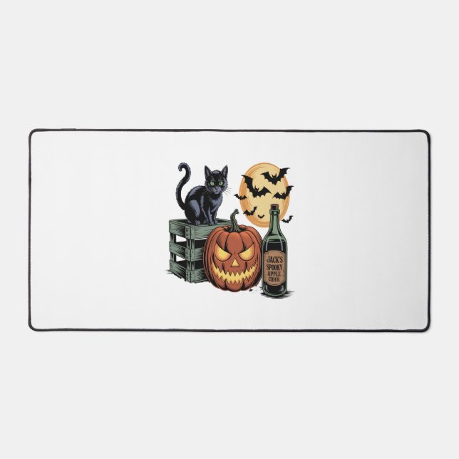 Halloween de la bière de chat citrouille (Recto)