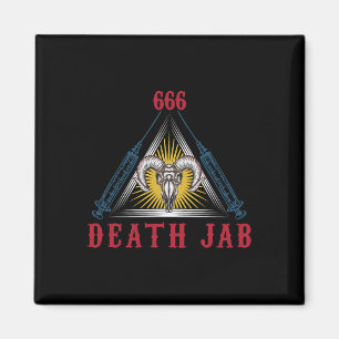 Halloween Death Jab Mad Scientist Evil Genius  Magnet
