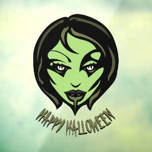 Halloween Decals Personalized Zombie Window Decal