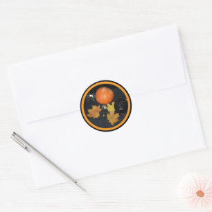 Halloween decor classic round sticker