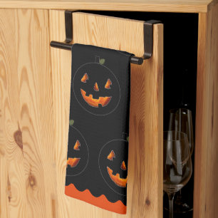 Halloween Decor kitchen towel