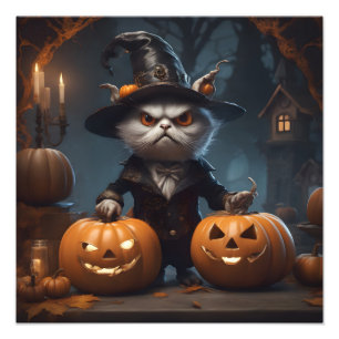 halloween decor photo print