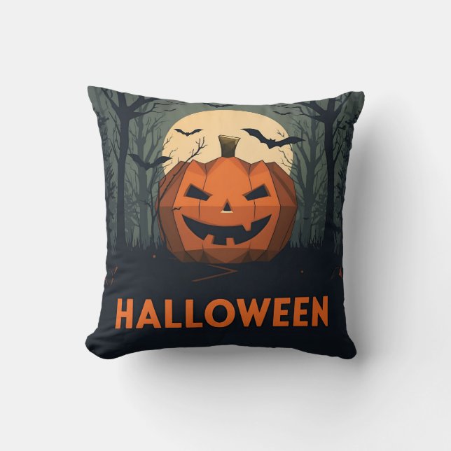 Halloween decorative pillow (Front)