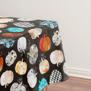 Halloween Decorative Pumpkin Pattern Tablecloth