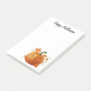 Halloween Decorative Pumpkin Post-it Notes