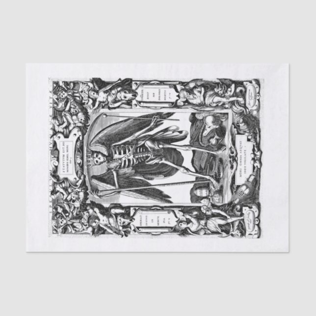 Halloween decoupage art tissue paper (Front)