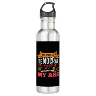 Halloween Democrat Political Sarcasm 710 Ml Water Bottle