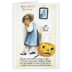 Halloween démodé, fille