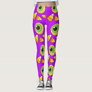 Halloween déplaisant Eyeball et Leggings de Corn C