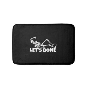 Halloween Design for Adult Humour Lovers Bath Mat