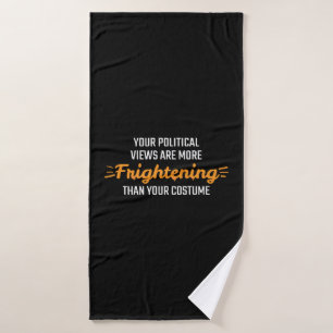 Halloween Design for Politics Lovers Bath Towel
