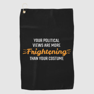 Halloween Design for Politics Lovers Golf Towel