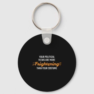 Halloween Design for Politics Lovers Keychain