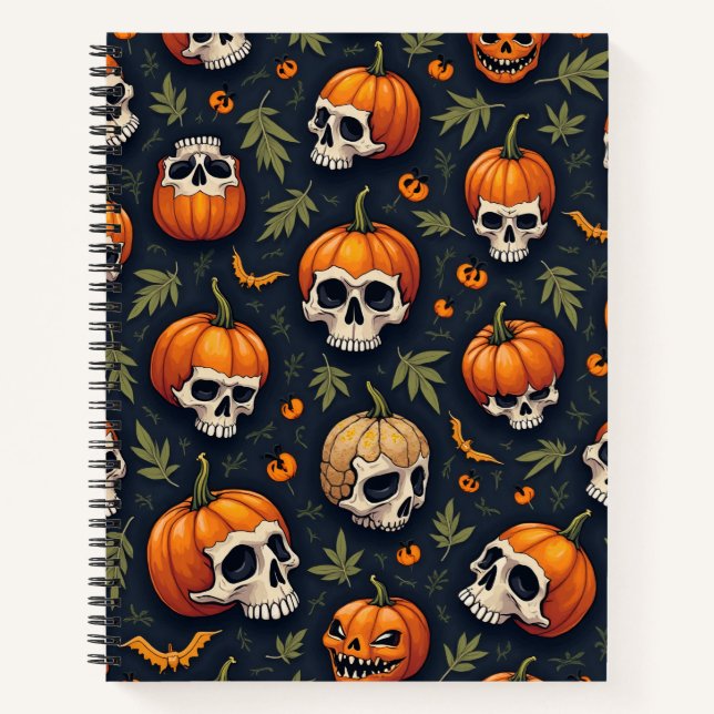 Halloween design notebook (Front)