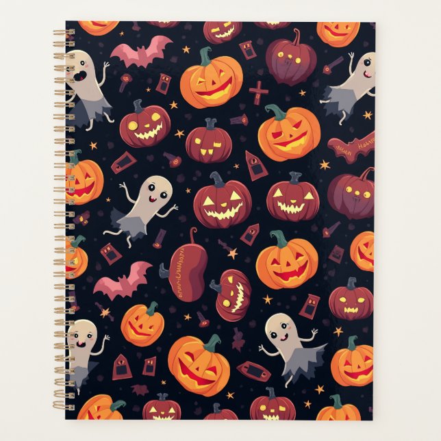 Halloween Design Notes Planner (Front)