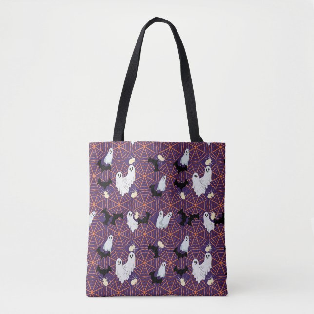 Halloween design tote bag (Front)