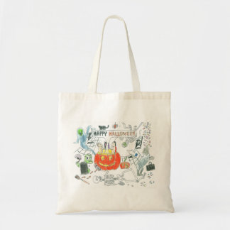 Halloween Design Trick or treat Tote Bag
