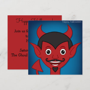Halloween Devil Invitation
