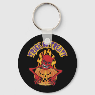 Halloween Devil Skul Keychain
