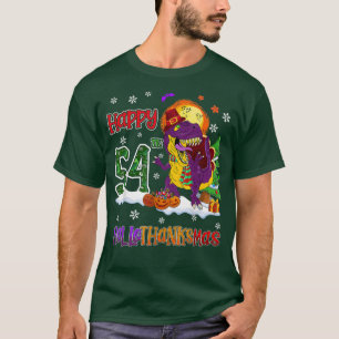Halloween Dinosaur Christmas Birthday 54th HalloTh T-Shirt