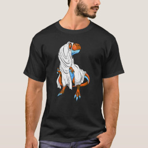 Halloween Dinosaur Ghost a Scary costume for kids  T-Shirt