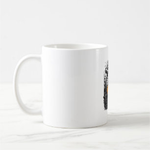 Halloween Dinosaur Skeleton Pumpkin Vintage Shirt Coffee Mug