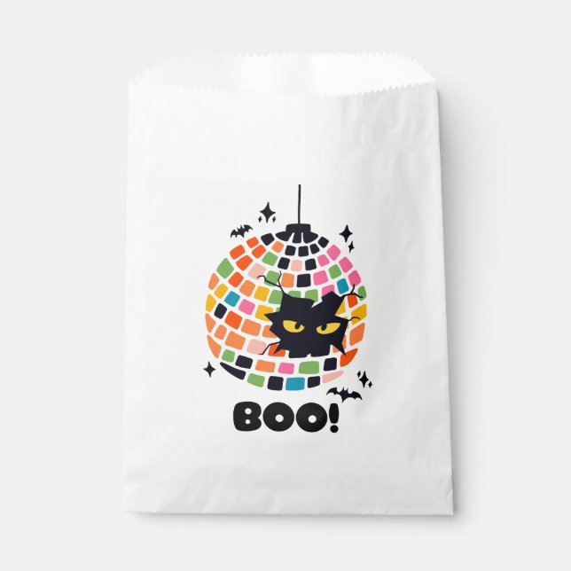 Halloween Disco Ball Favour Bags (Front)