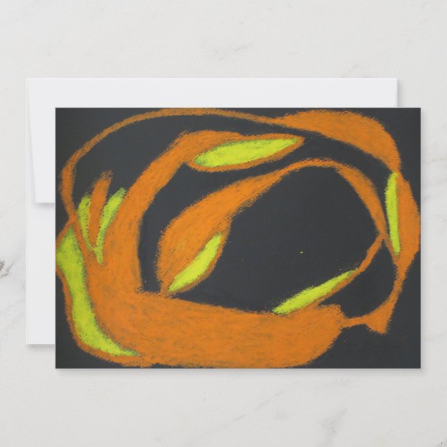 Halloween Disembodied Jack'oLantern Invitations (Front)