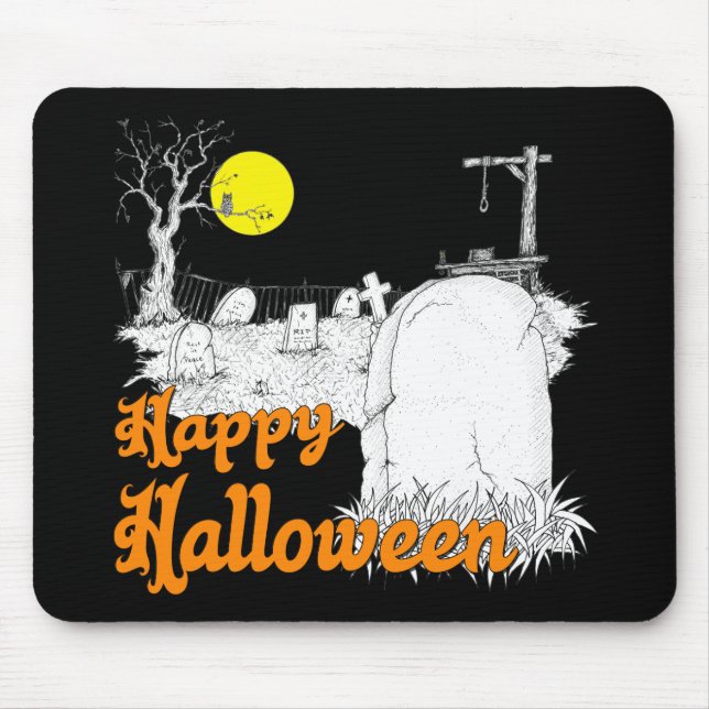 Halloween DIY Mouse Pad (Front)