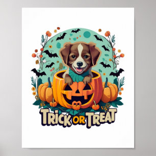 Halloween Dog  1 Poster