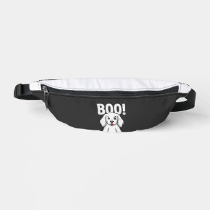 Halloween Dog Boo Cute Puppy Ghost Design Fanny Pack