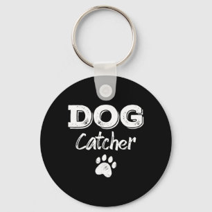 Halloween Dog Catcher Costume Keychain