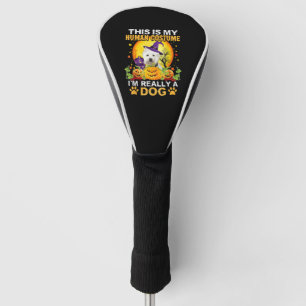 Halloween dog costume golf head cover
