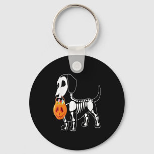 Halloween dog costume  keychain