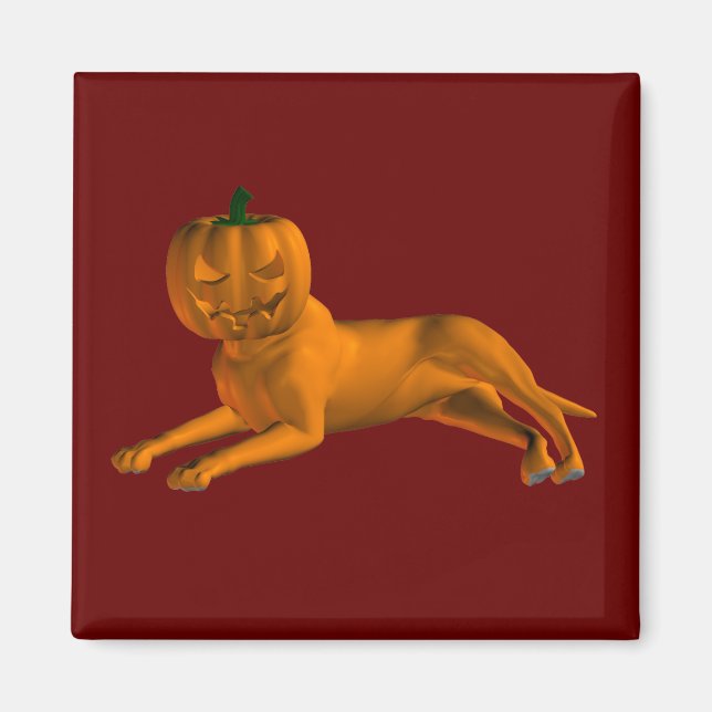 Halloween Dog Magnet (Front)