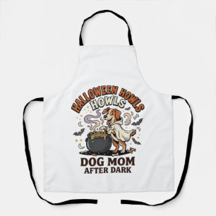 Halloween Dog Mom After Dark Apron