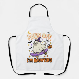 Halloween Dog Spooky Skate Ride Apron