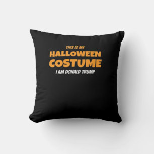 Halloween Donald  Costume Trumpkin Ideas Classic Throw Pillow