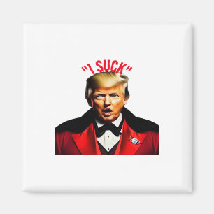 Halloween Donald  Funny Anti- Political Magnet