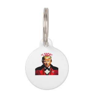 Halloween Donald Funny Anti- Political Pet Tag