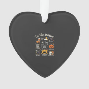 Halloween Doodles Tis the Season Witch Design Ornament