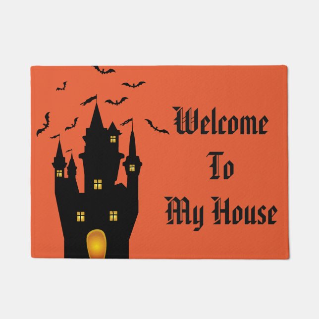 Halloween Door Mat (Front)