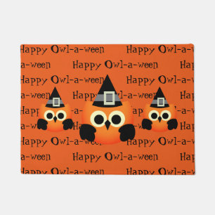 Halloween Door Mat-Owl Doormat
