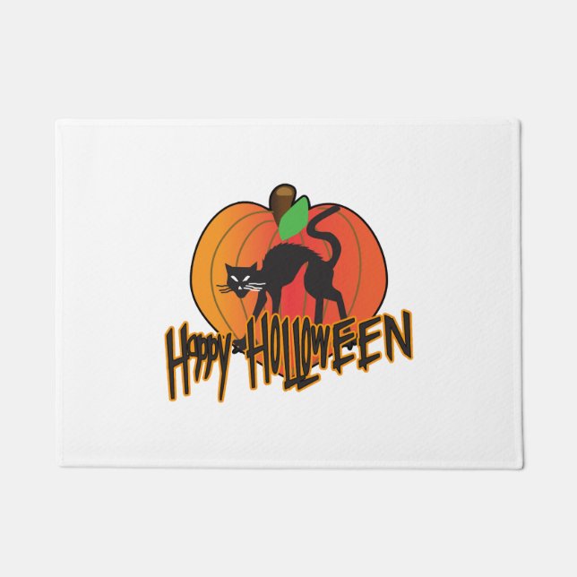Halloween                               doormat (Front)