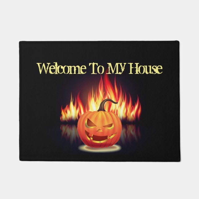 Halloween Doormat (Front)