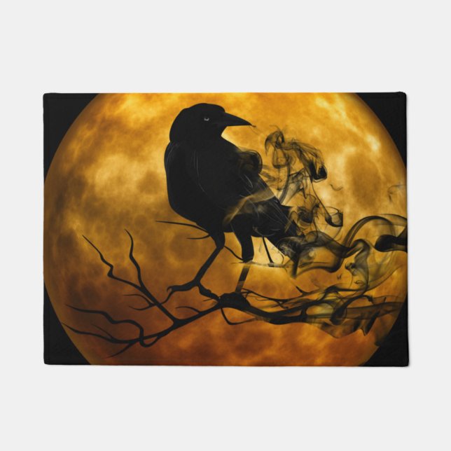 Halloween Doormat-Raven Doormat (Front)