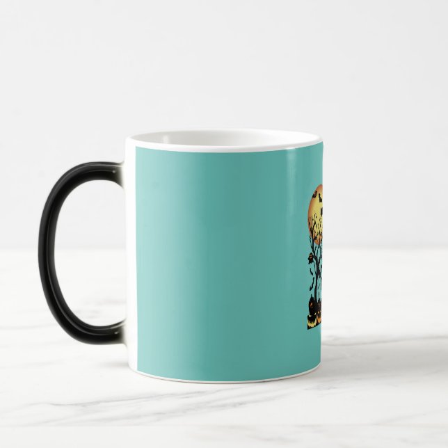 Halloween Double Double Toil And Trouble Magic Mug (Left)
